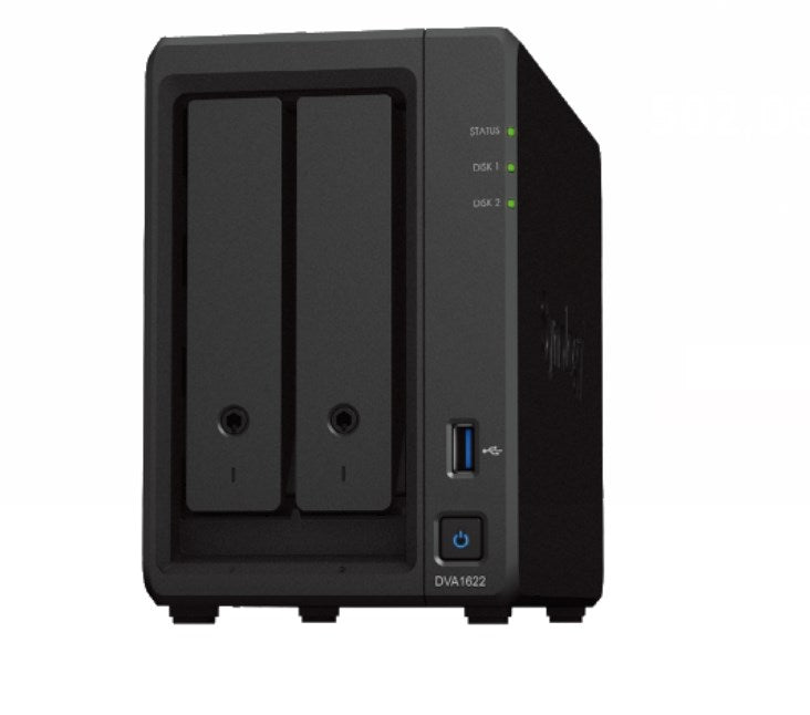 Synology Deep Learning NVR DVA1622 - standalone NVR - 16 Kanäle Synology Deep Learning NVR DVA1622 - standalone NVR - 16 Kanäle